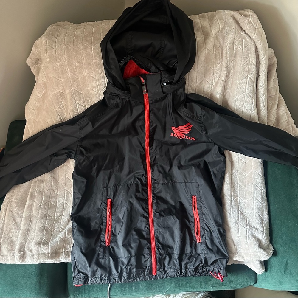 Unisex Honda Racing One Industries Official Windbreaker. Size Small.